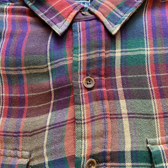 Polo Ralph Lauren Brushed Flannel Shirt, Men's Large - Picture 9 of 9